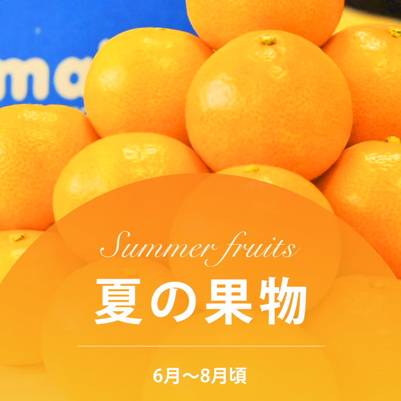 夏の果物[6月〜8月頃]